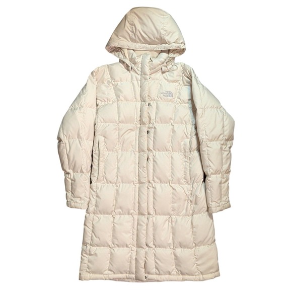 The North Face Jackets & Blazers - The North Face Metropolis 550 Down Parka Jacket Womens Size M White Long Quilted
